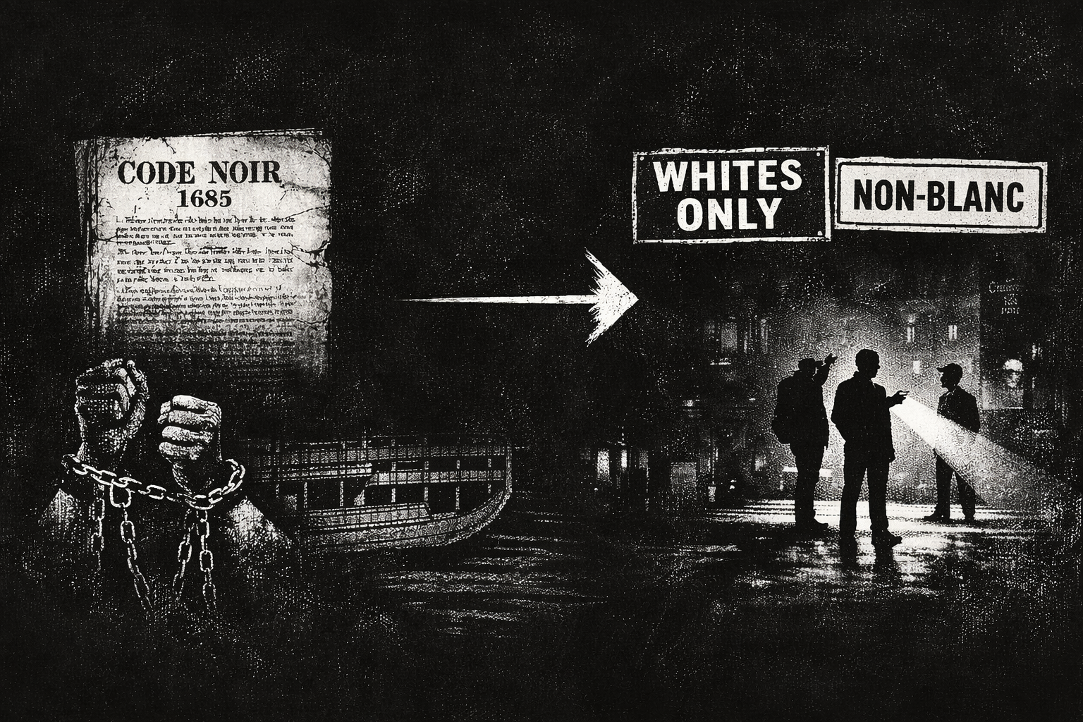 De l’esclavage légal à la ségrégation moderne