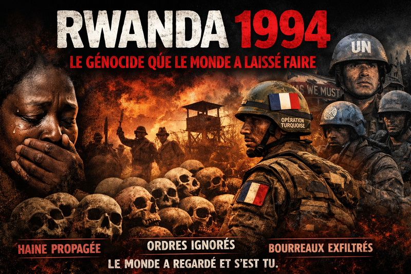 RWANDA 1994 - LE GÉNOCIDE QUE LE MONDE A LAISSÉ FAIRE
