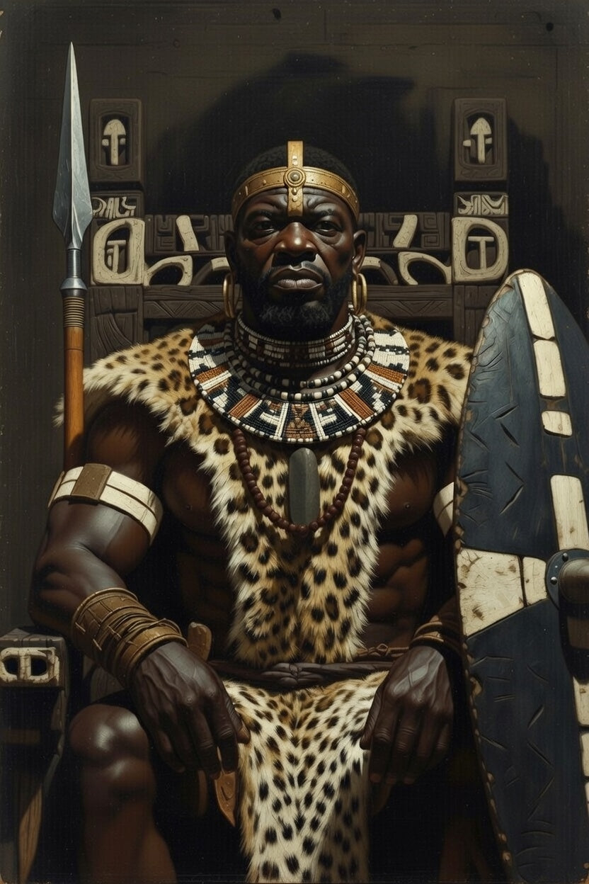Shaka Zulu : Le Génie Militaire qui Forga l’Empire Zulu (1787–1828)